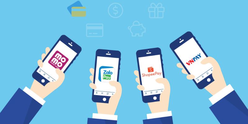 Rút tiền OK9 2 Rút tiền qua ví điện tử